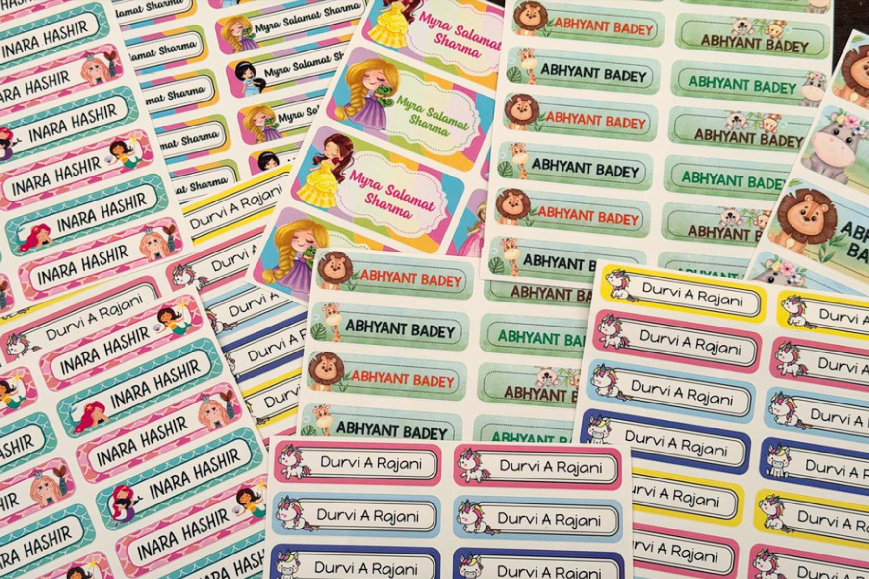 Rectangular Labels
