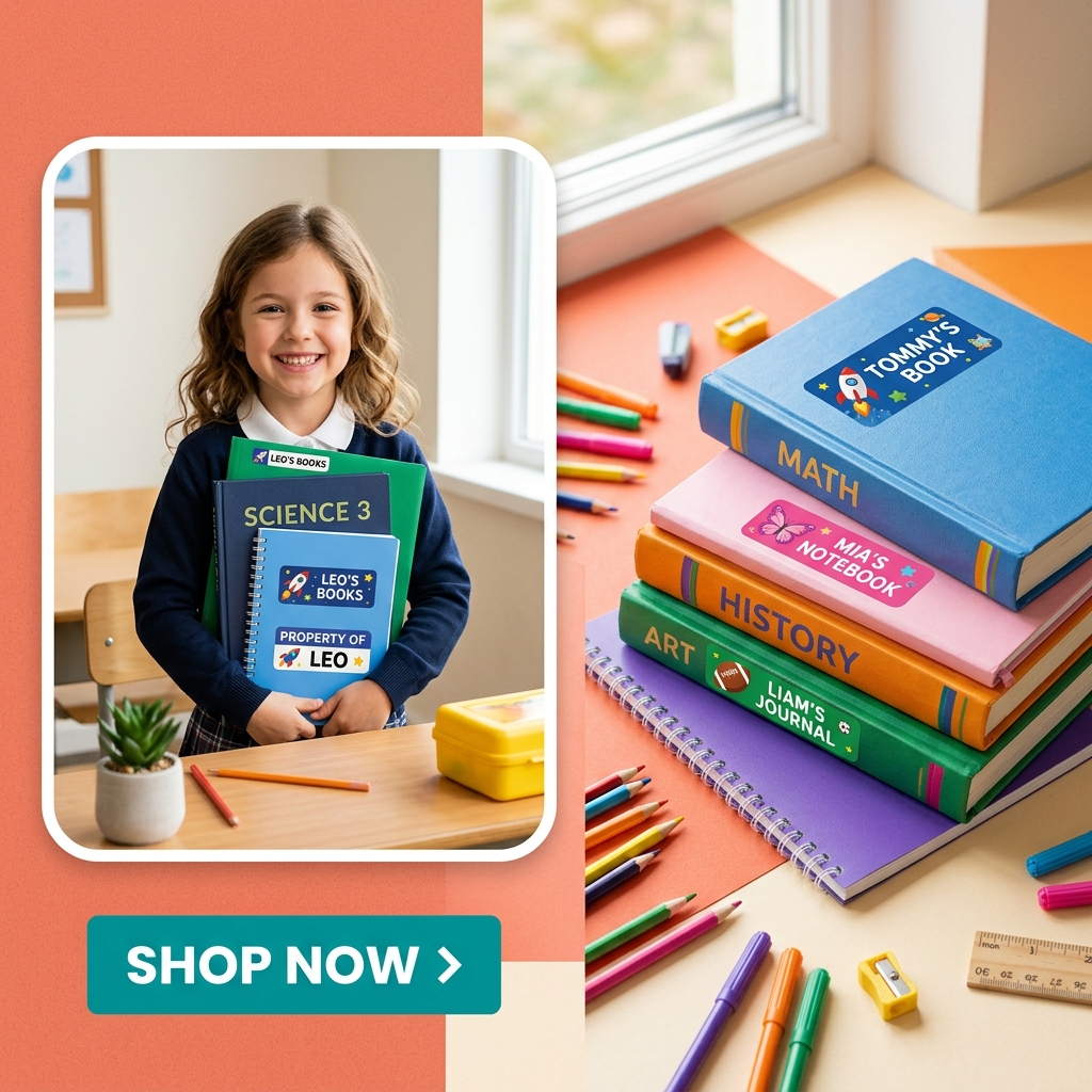 School Book Labels